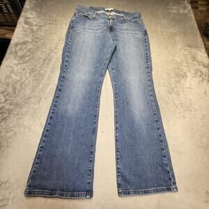 Levi's 529 Jeans Womens 16 Blue Medium Wash Curvy Boot Cut Mid Rise Stretch